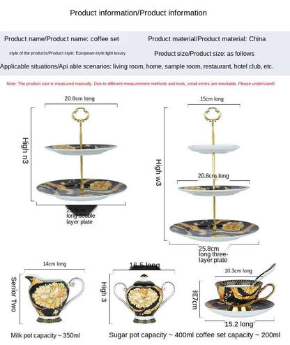 ALDO ‎> Kitchen & Dining > Tableware > Dinnerware British Riyal Collection Style Elegant Coffee and Tea Luxury 24 karat Plated Porcelain Set