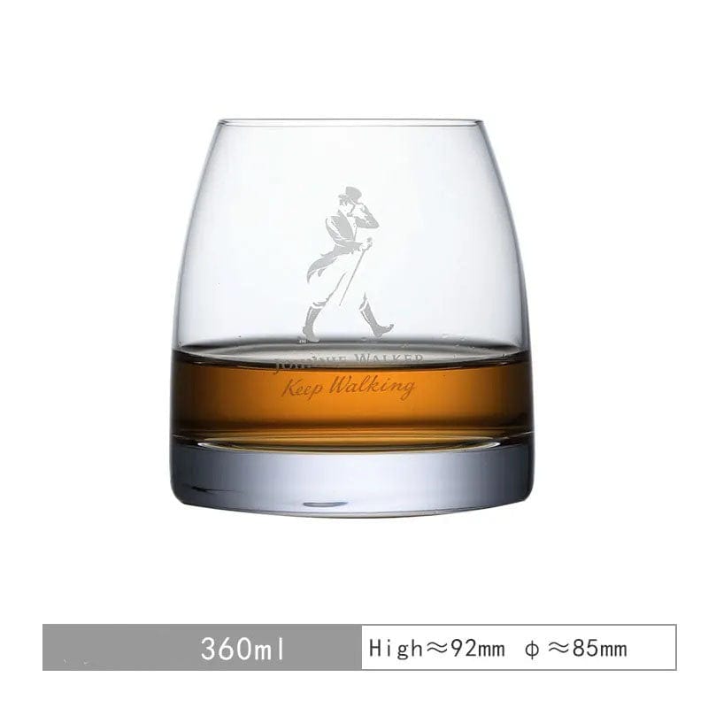 ALDO Kitchen & Dining > Tableware > Drinkware Private Collection Elegant Johnnie Walker Scotch Whisky Lead-Free Crystal Glass