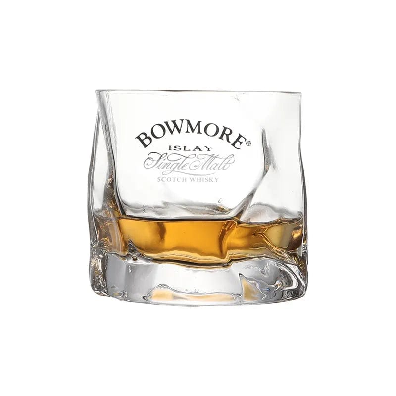 ALDO Kitchen & Dining > Tableware > Drinkware Private Collection Elegant Old Fashioned Bowmore Single Malt Scotch Whisky Lead-Free Crystal Glass