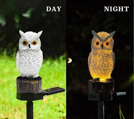 ALDO Lighting > Lighting Fixtures > Ceiling Light Fixtures Garden Outdoor Landscape Solar Lighting Owl Solar LED Waterproof Light