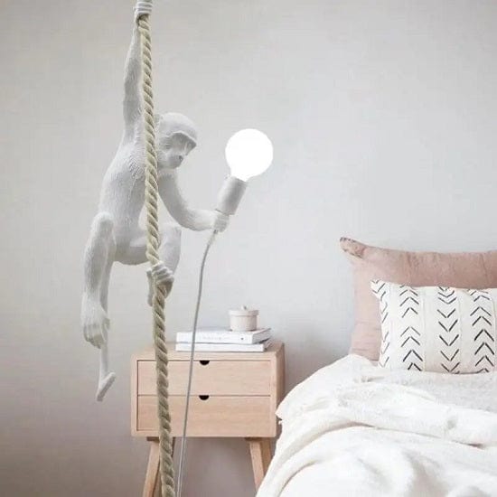 ALDO Lighting > Lighting Fixtures > Ceiling Light Fixtures Monkey Sculptural Electric Lamps Unlimited