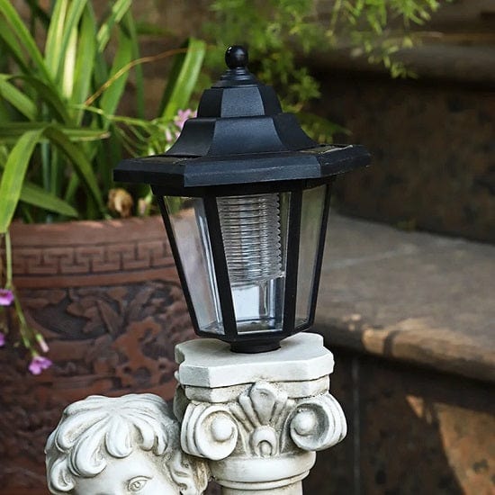 ALDO Lighting > Lighting Fixtures > Ceiling Light Fixtures Outdoor Courtyard Patio Lamps Angel Statue with Roman Pillar