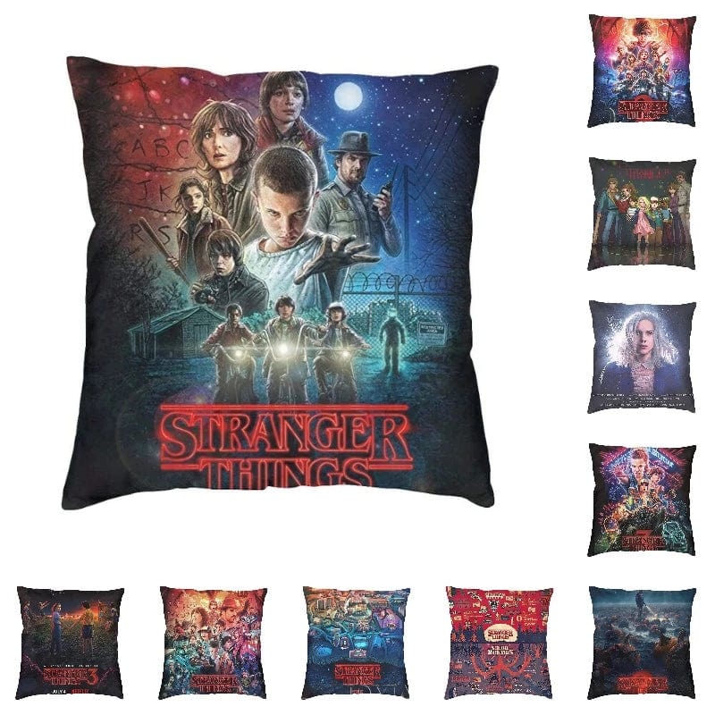 ALDO Linens & Bedding > Bedding > Pillowcases & Shams Stranger Things TV Show Modern Decorative Luxury Velvet Pillowcases Double side 3D Print