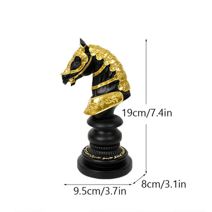 ALDO Party & Celebration > Party Supplies > Party Games Chess Decoration Collection Statues of Black and White King Knight and  Queen