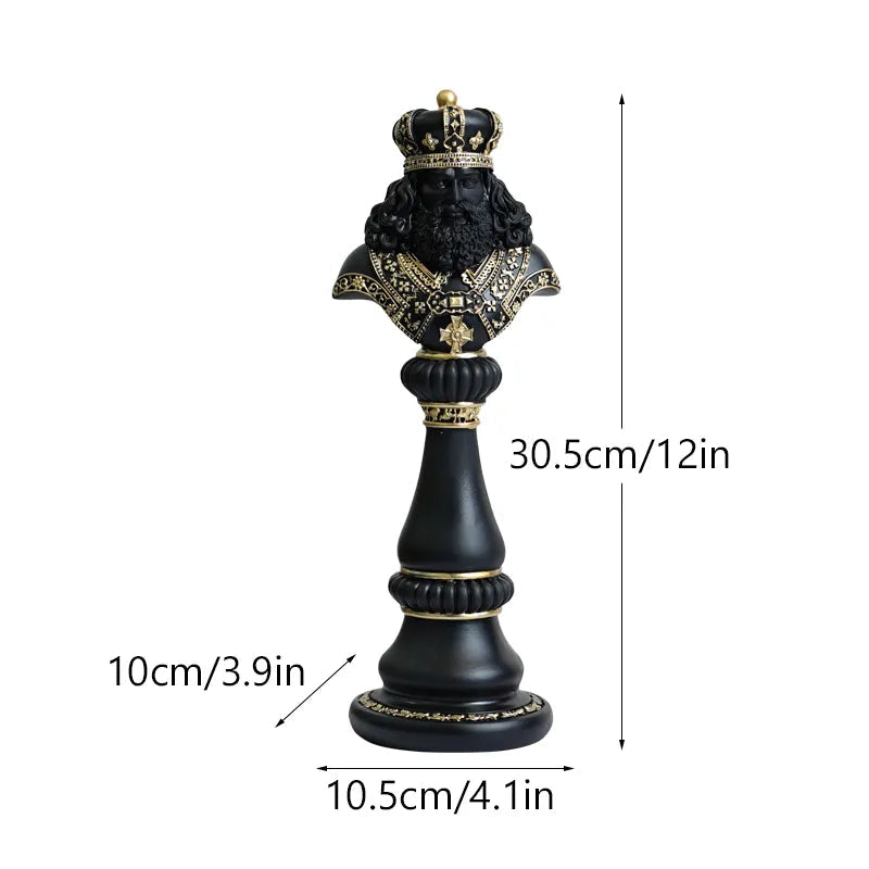 ALDO Party & Celebration > Party Supplies > Party Games Chess Decoration Collection Statues of Black and White King Knight and  Queen