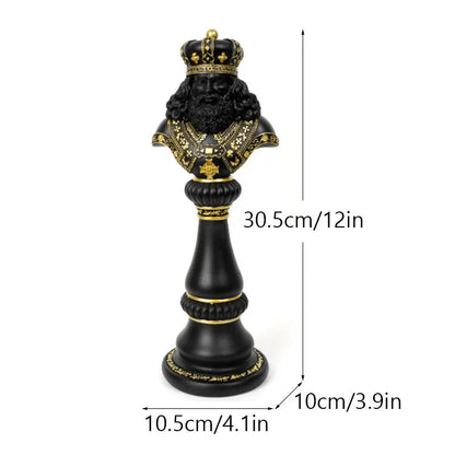 ALDO Party & Celebration > Party Supplies > Party Games Chess Decoration Collection Statues of Black and White King Knight and  Queen