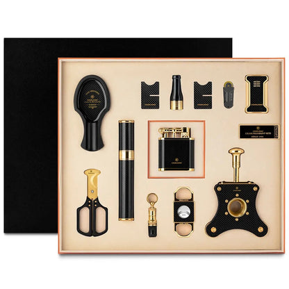 ALDO Smoking Accessories > Ashtrays Collectible Luxury Exlusive Special Limited Edition of Cigar Tool Sets with Gift Box by Sigarlong