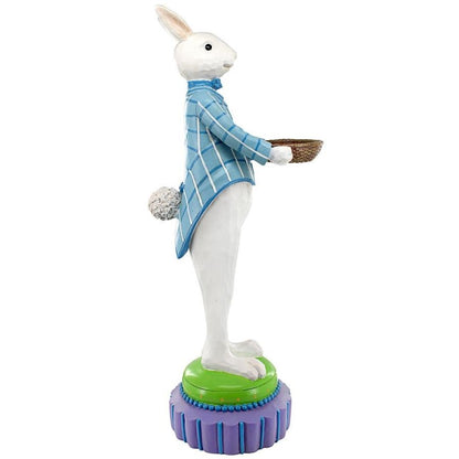 ALDO Tables > Accent Tables Easter Bunny Rabbit Butler Statue Sculptural Table